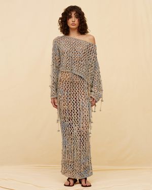 Caravana Kilim Top Cotton Voile - Natural