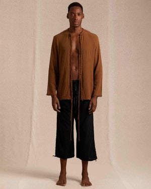 Caravana Lurru Shirt Cotton Gauze - Natural