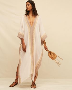 Caravana Nomada Kaftan Cotton Gauze - Pink