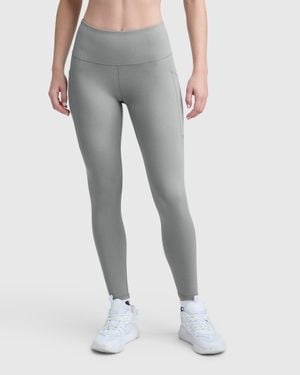 Champion Leggings, C Logo - Gray