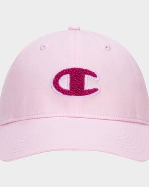 Champion Amber Chenille Adjustable Baseball Cap - Pink