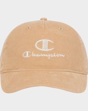 Champion Pursuit Corduroy Adjustable Cap - Natural