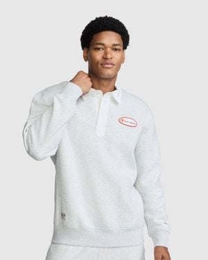 Champion Fleece Rugby - White