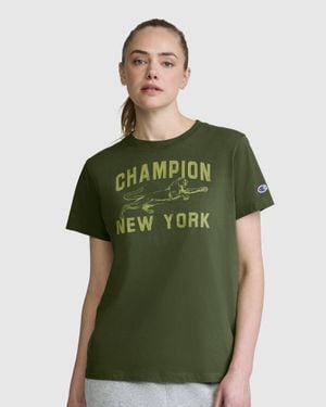 Champion Mascot Graphic T-Shirt - Green