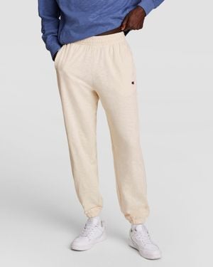 Champion Modern Retro Washed Pant, C Logo - Natural