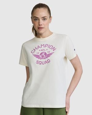Champion Squad Graphic T-Shirt - Gray