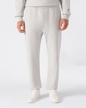 Champion Reverse Weave Elastic Cuff Pants - Gray