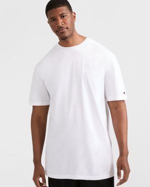 Champion Classic T-Shirt, C Logo - White