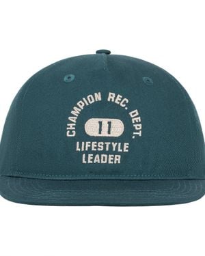 Champion Athletic Dept Flat Brim Cap - Green