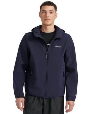 Champion Lightweight Softshell Jacket With Hood - Blue