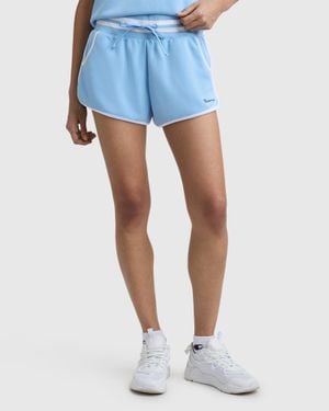 Champion 3" Tennis Court Short, Embroidered Script Logo - Blue
