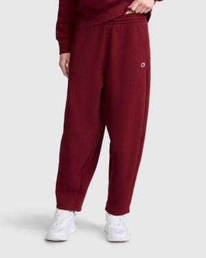 Champion Barrel Leg Fleece Pant - Red