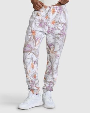Champion Powerblend Boyfriend Sweatpant, C Logo, Allover Print - Multicolor