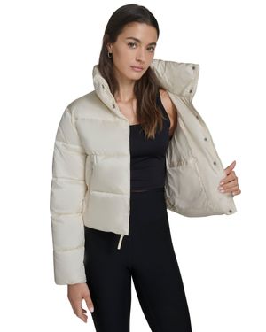 Champion Cropped Puffer - Gray