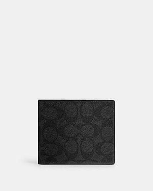 COACH Coin Wallet - Black