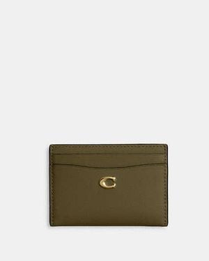 COACH Essential Card Case - Green