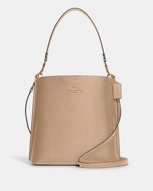 COACH Mollie Bucket Bag - Natural