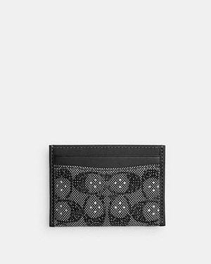 COACH Essential Card Case - Black
