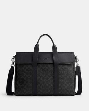 COACH Sullivan Portfolio Brief - Black