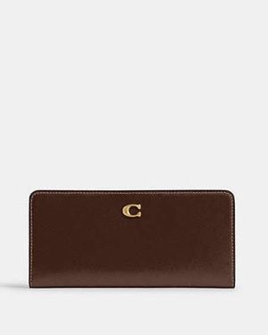 COACH Essential Slim Wallet - Brown