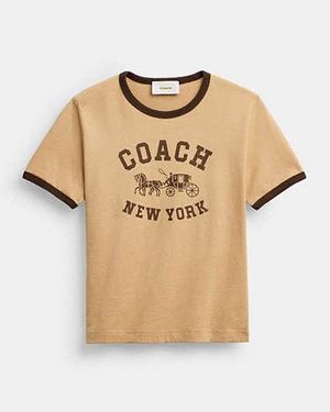 COACH Ringer T-Shirt - Black