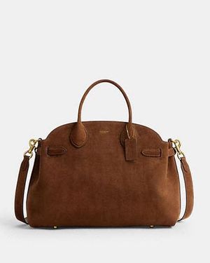 COACH Soft Empire Carryall Bag 40 - Brown