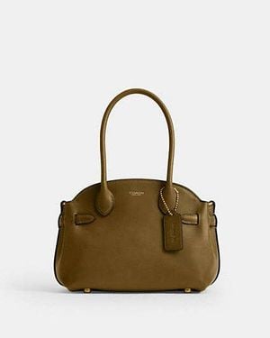 COACH Soft Empire Carryall Bag 21 - Black