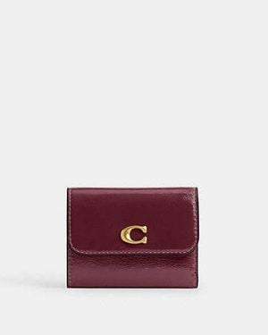 COACH Essential Card Holder Wallet - Red