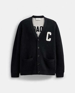 COACH Knit Cardigan - Black