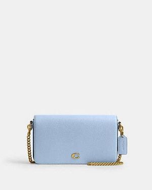 COACH Mila Crossbody Bag With Signature Canvas - Blue