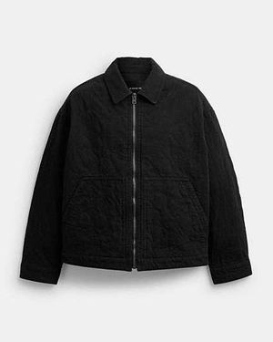 COACH Quilted Workwear Jacket - Black
