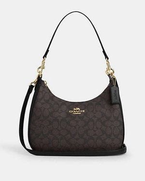 COACH Teri Hobo Bag - Black