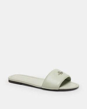 COACH Slide Sandal - Black