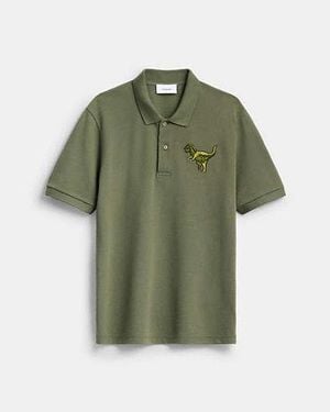 COACH Rexy 10Th Birthday Polo - Green
