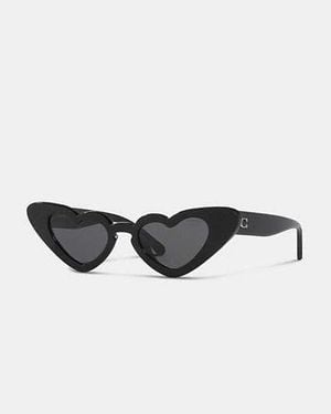 COACH Heart Sunglasses - Black