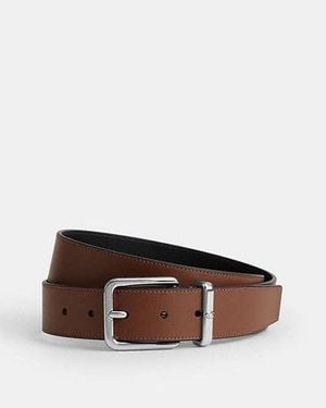 COACH Harness Buckle Belt - Black