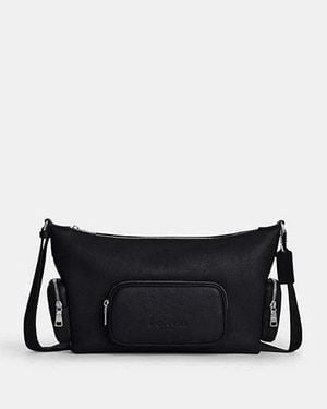 COACH Finn Crossbody Bag With Pockets - Black