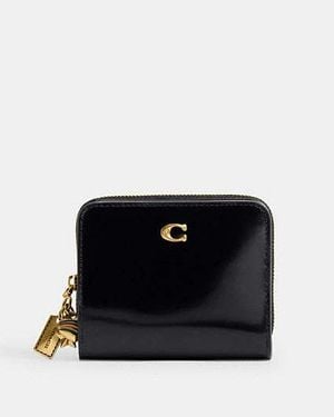 COACH Essential Billfold Wallet With Charms - Black