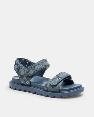 COACH Brynn Sandal - Blue