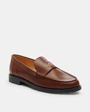 COACH Janie Loafer - Brown