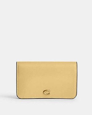 COACH Essential Slim Card Case - Black