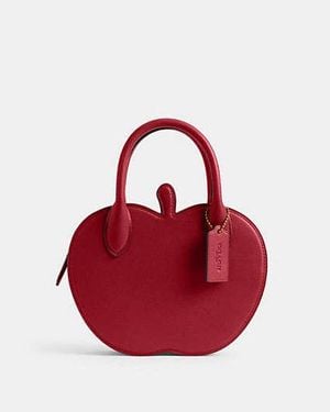 COACH Apple Bag - Red