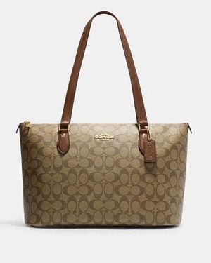COACH Gallery Tote Bag - Black