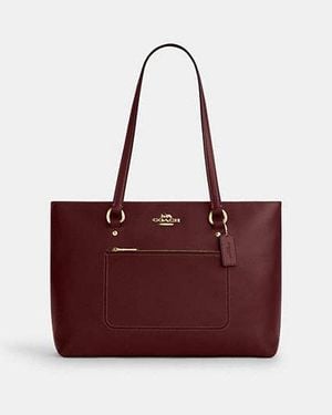 COACH Station Tote Bag - Red