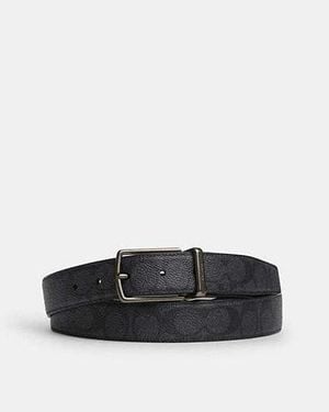 COACH Ceinture Réversible Moderne Sur Mesure Harness Exclusive - Noir