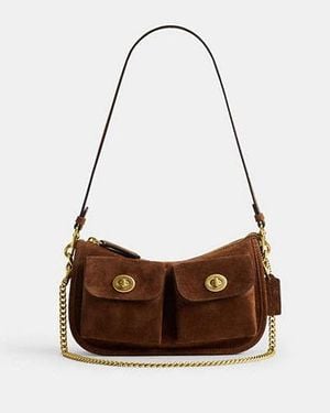 COACH Sac Waverly À Double Fermeture Turnlock - Noir