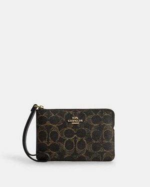 COACH Bolso Pouch - Negro