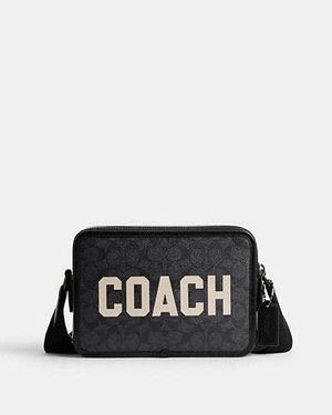 COACH Borsa A Tracolla Charter 24 - Nero