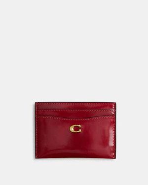 COACH Essential Card Case - Red