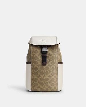 COACH Racer Pack In Signature Colourblock - Black